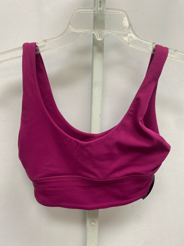 lululemon Size Small Magenta Sports Bra