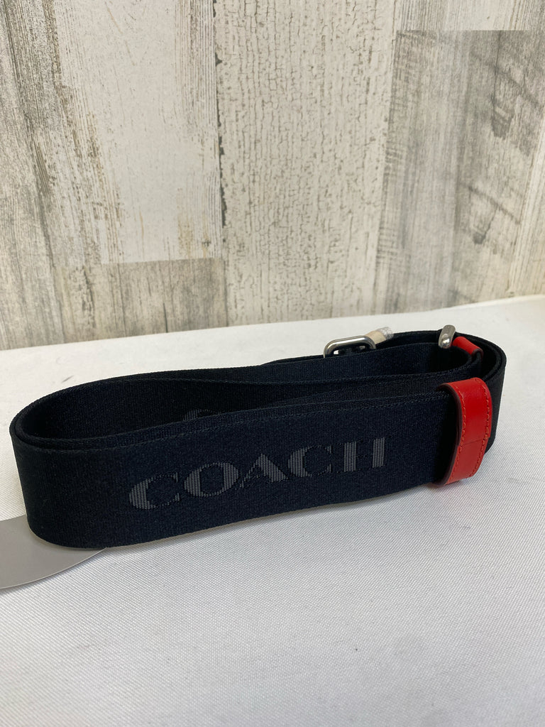 Coach Black/Red Designer Accessory