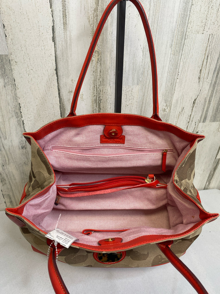 Dooney & Bourke Orange Designer Handbag