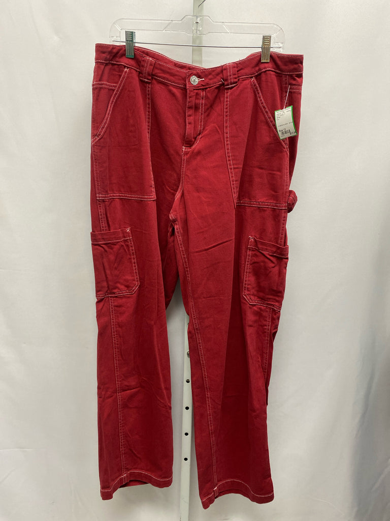 Garage Red Junior Jeans