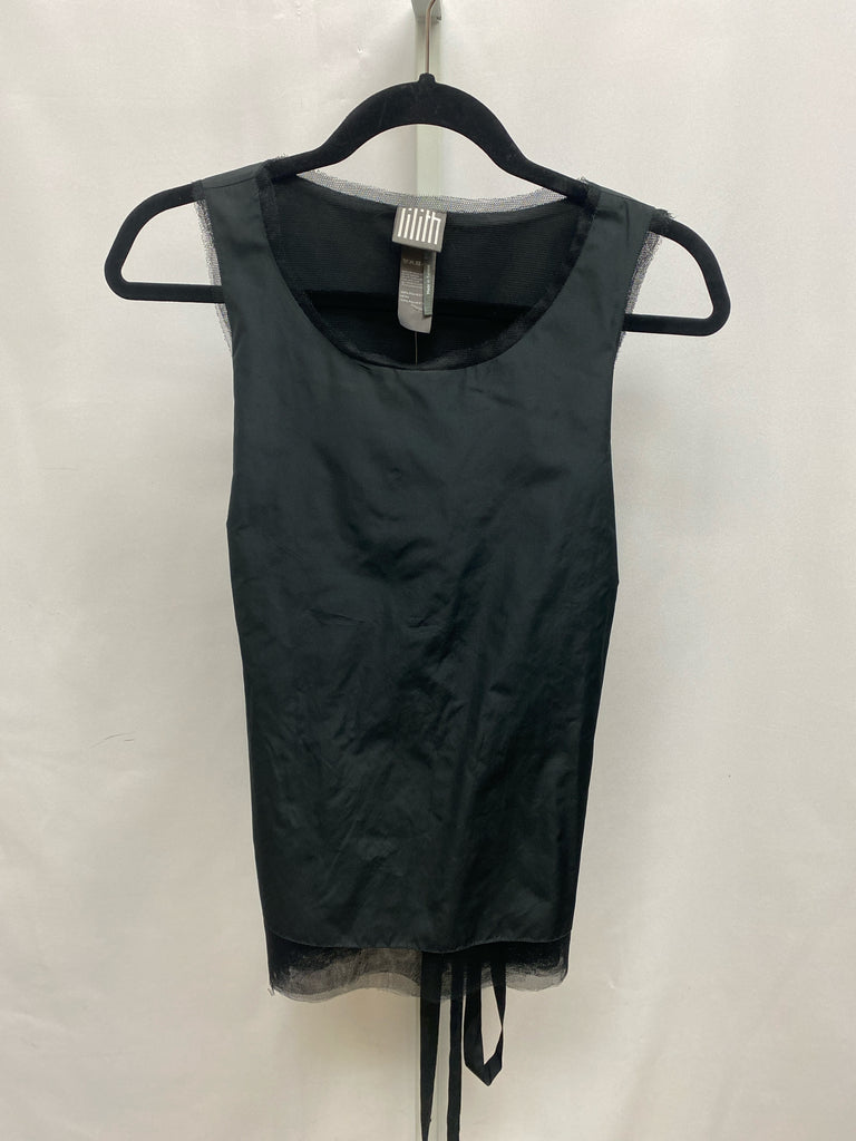 Size Small Black Sleeveless Top