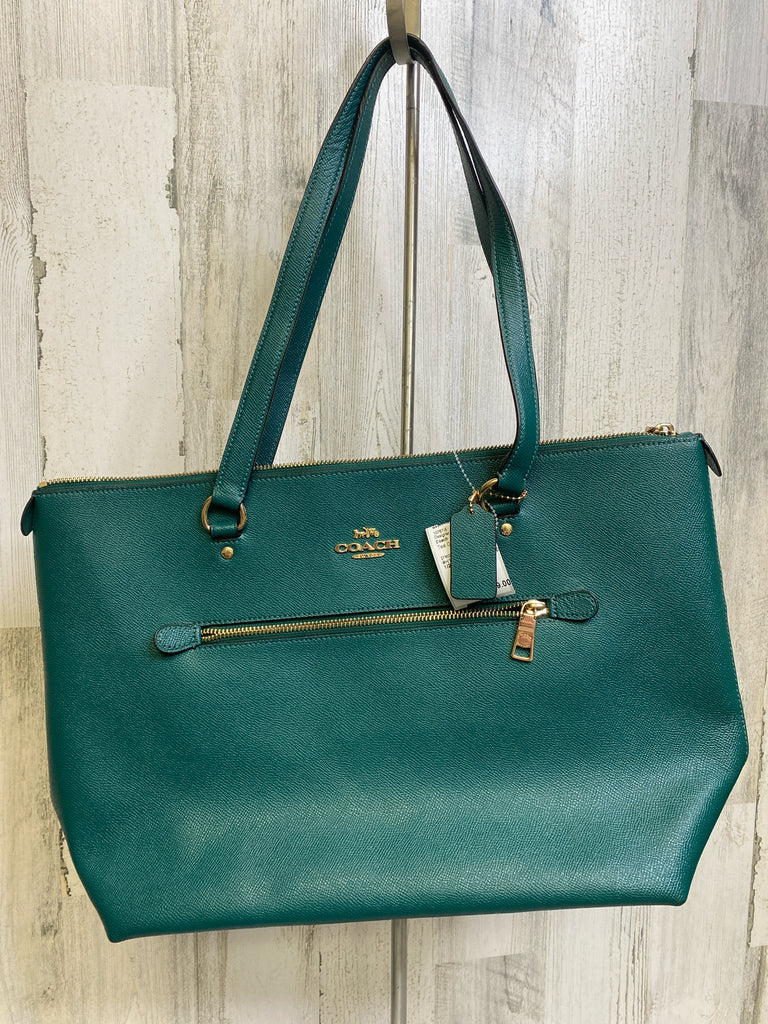 Coach Teal Green Designer Handbag