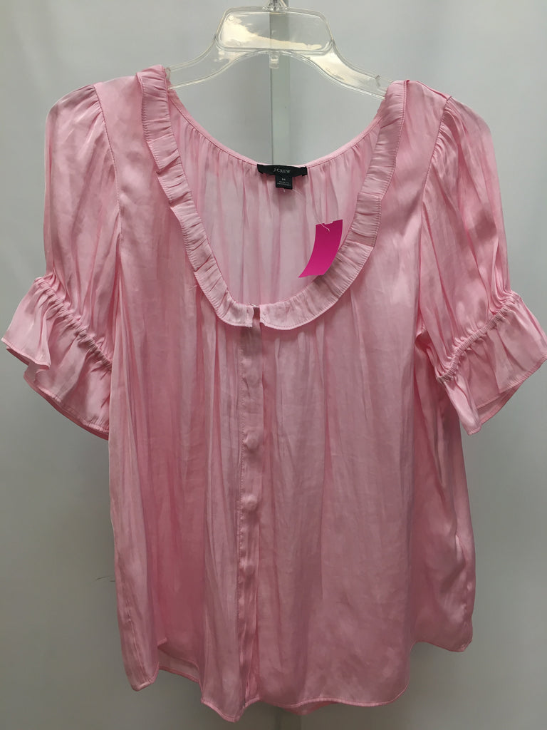 JCrew Size Medium Pink Short Sleeve Top