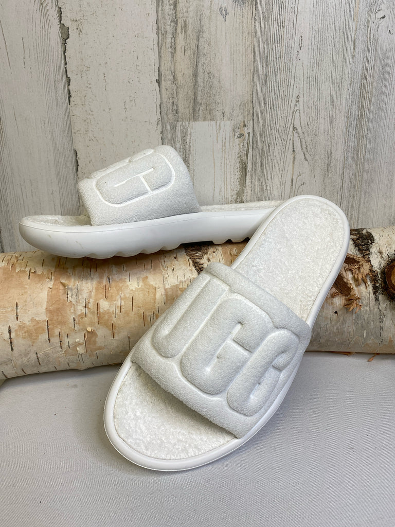 Ugg Size 10 White Sandals