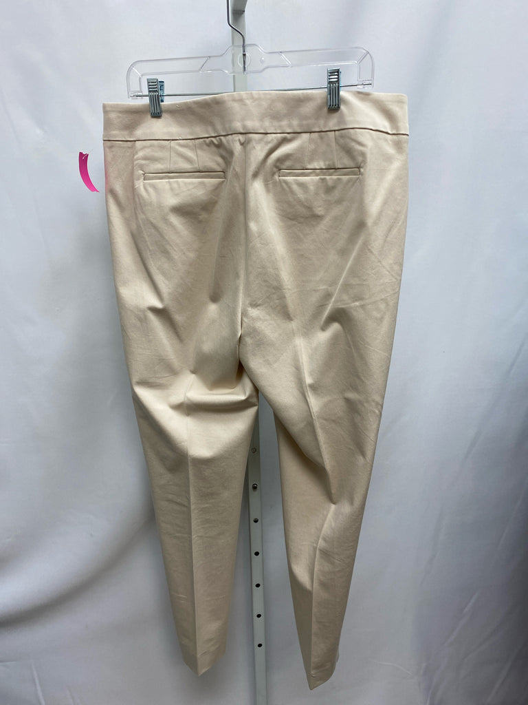 Talbots Size 14 Beige Pants