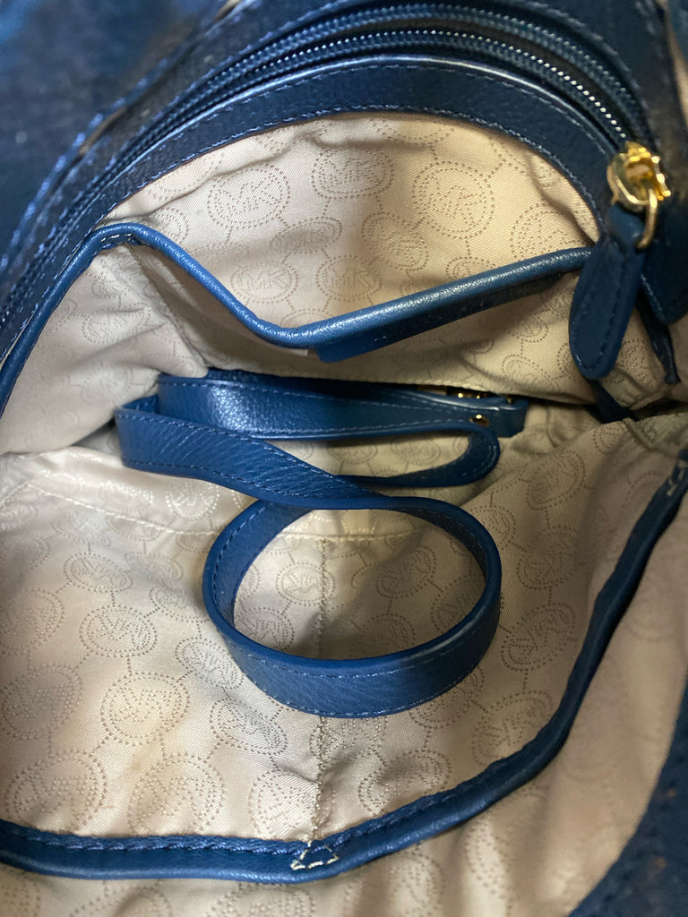 Michael Kors Blue Designer Handbag