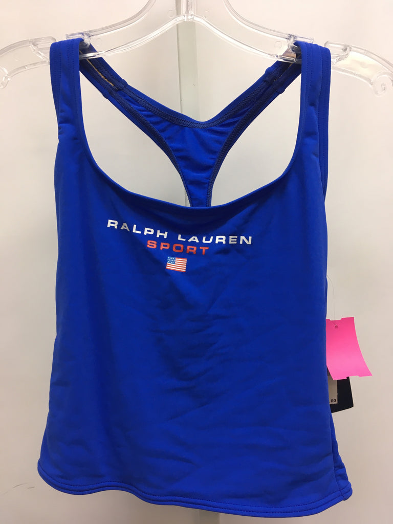 Size Small Ralph Lauren Blue Swimsuit Top Only