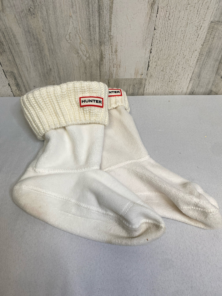 Hunter White Socks