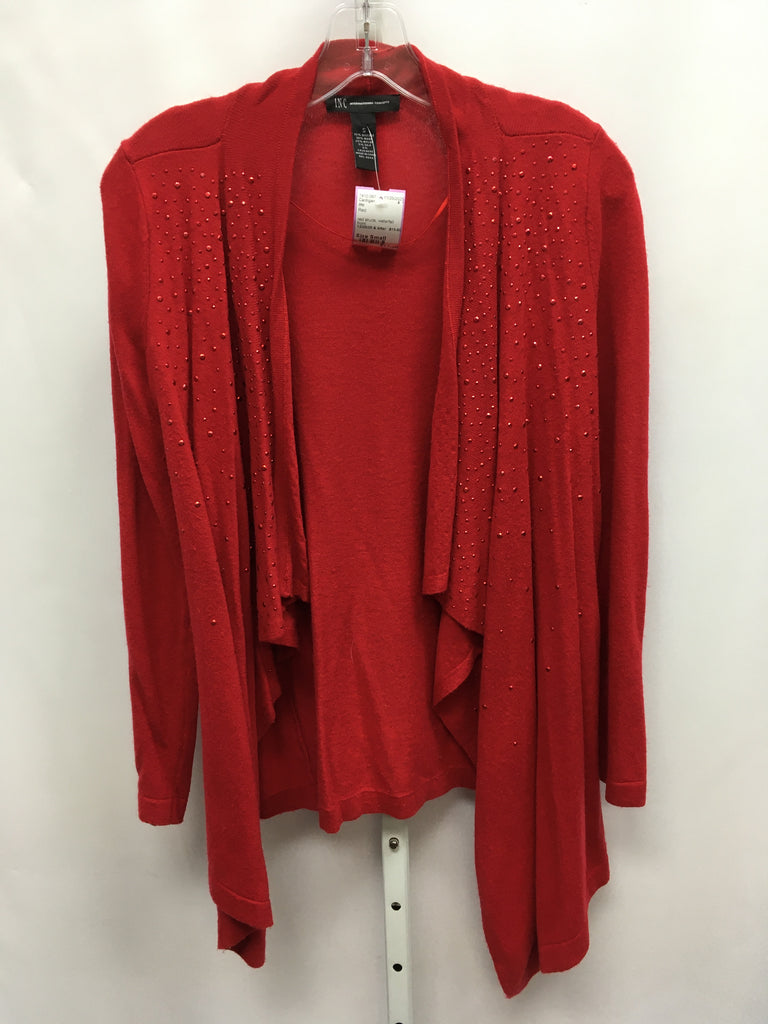 Inc Size Small Red Cardigan