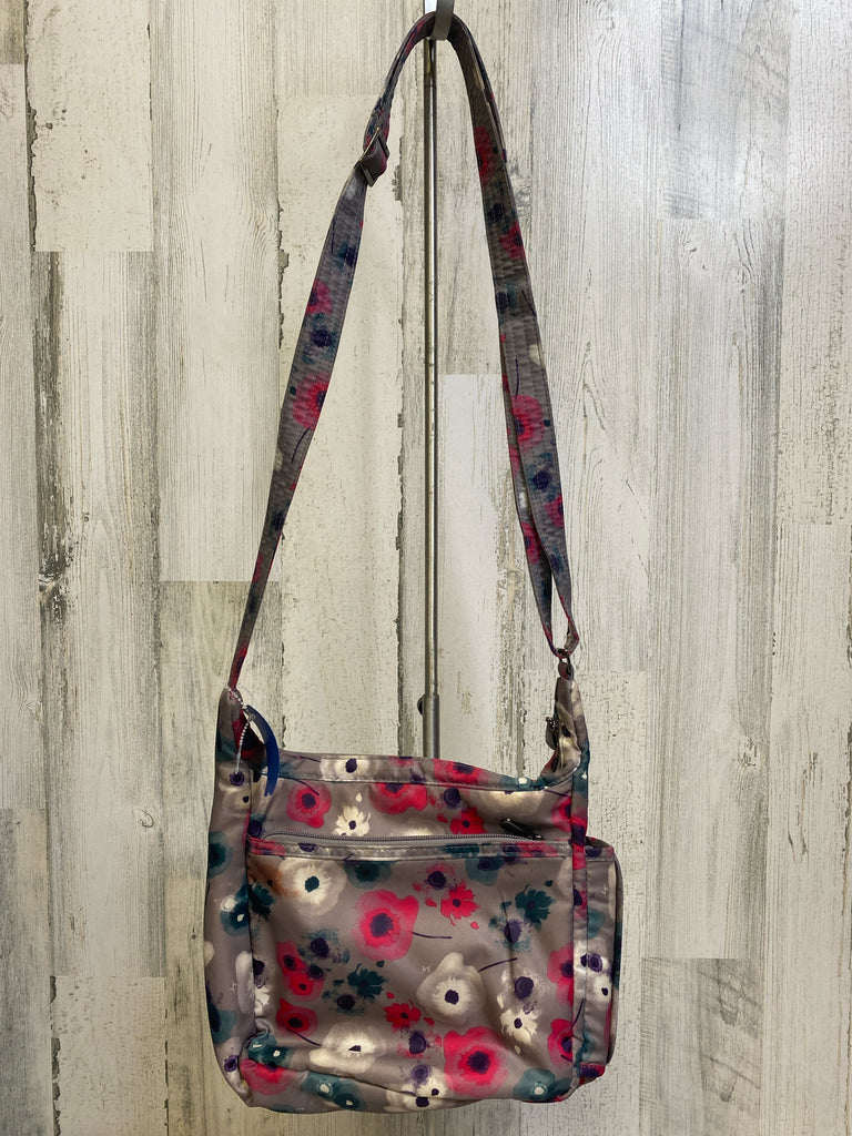 lug Gray Floral Crossbody