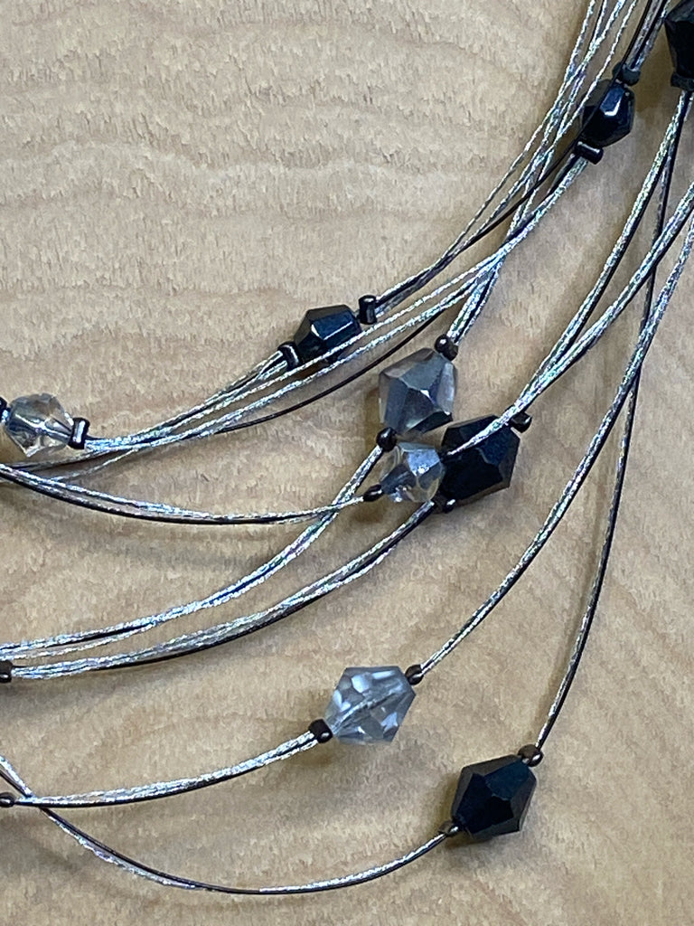 Chico's Gray/Black Necklace