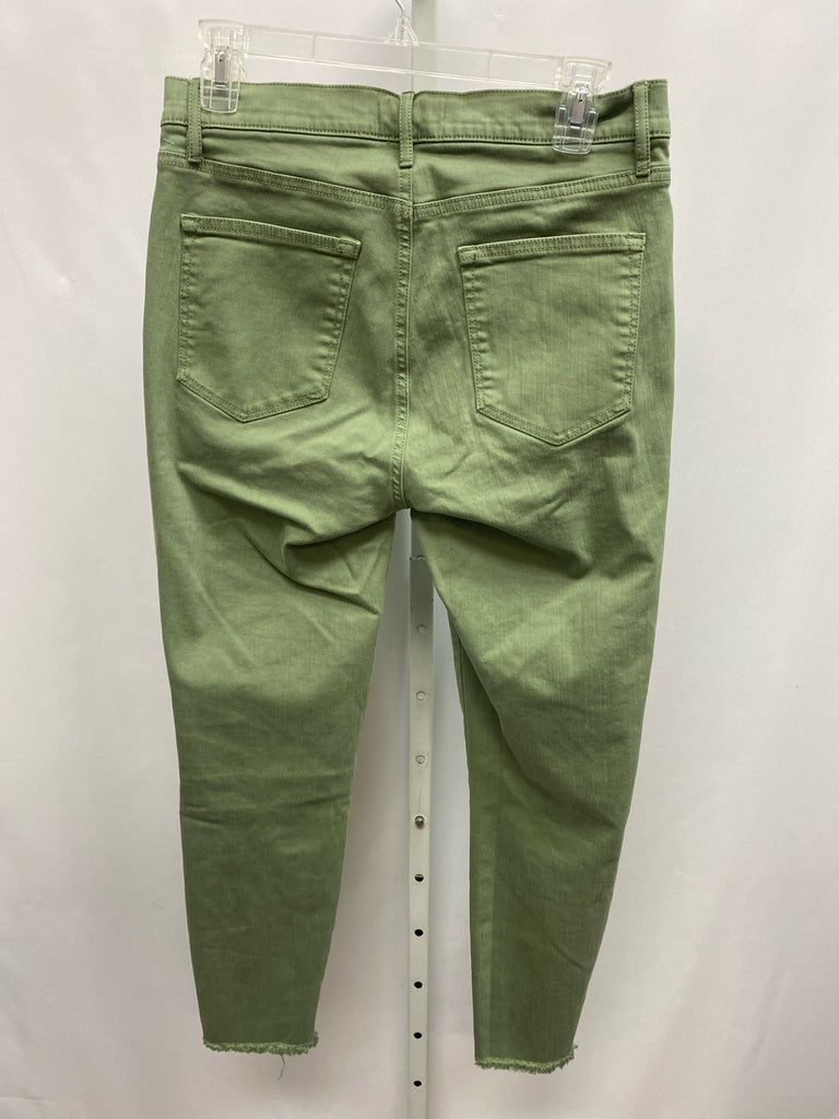 LOFT Size 6 Olive Pants