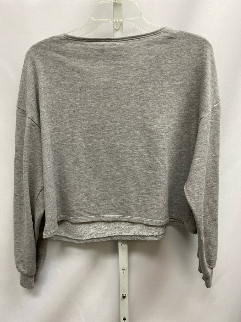 Divided Gray Heather Junior Top