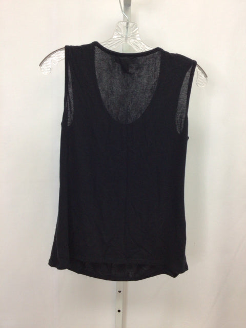 Coldwater Creek Size Small Black Sleeveless Top