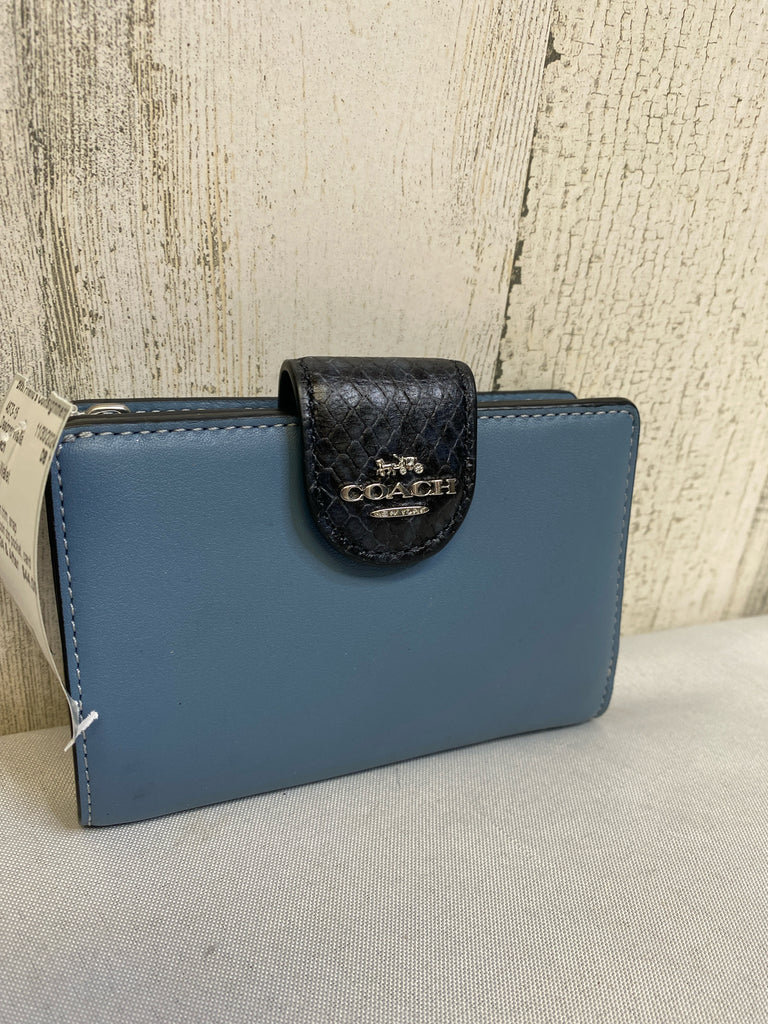 Coach Blue Designer Wallet