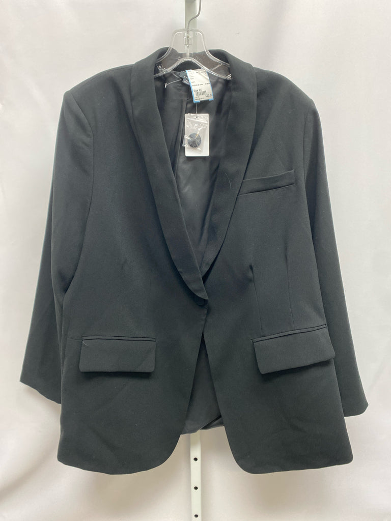 Cyrus Size 2X Black Blazer