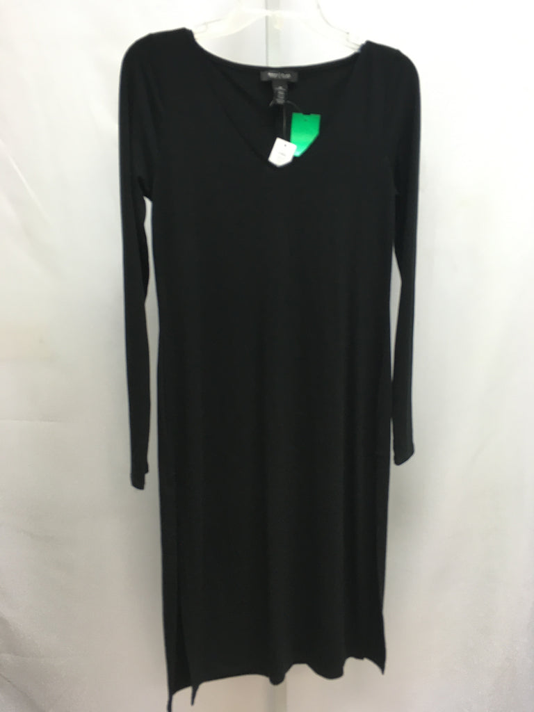 WHBM Size XS Black Long Sleeve Dress