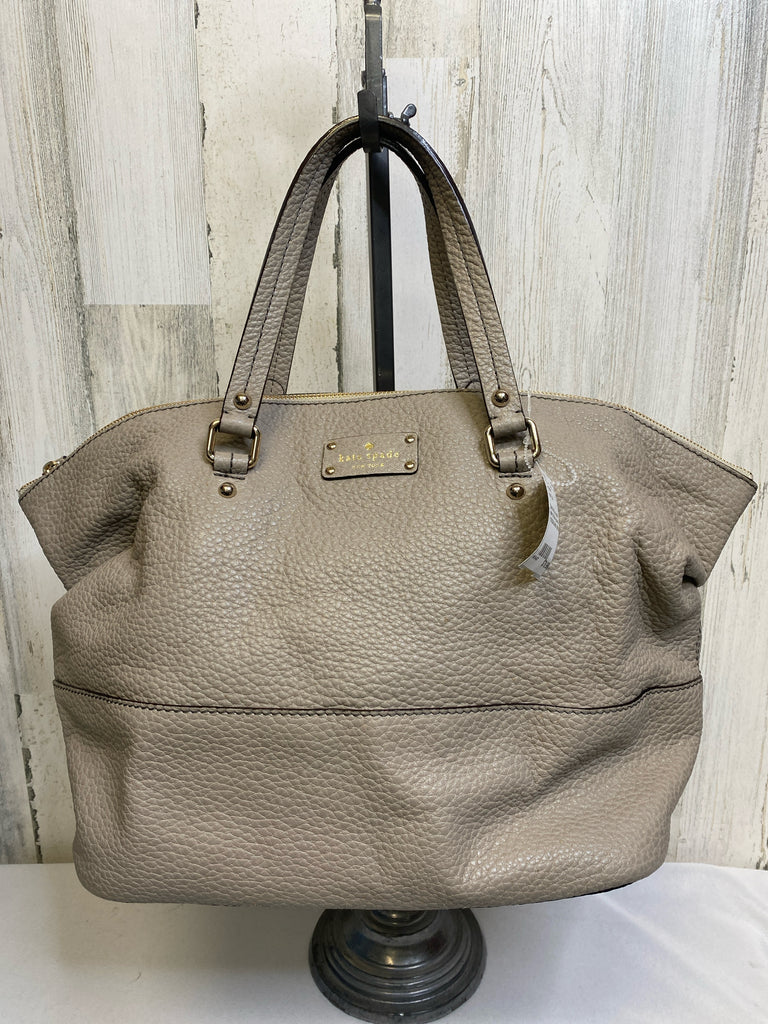 Kate Spade Taupe Designer Handbag