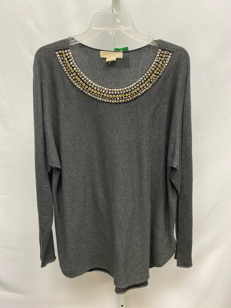 Michael Kors Size 1X Gray Tunic