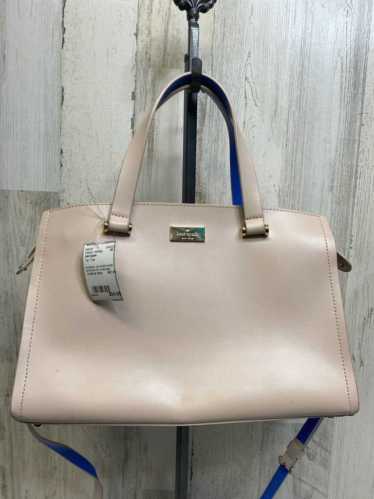 Kate Spade Tan Designer Handbag