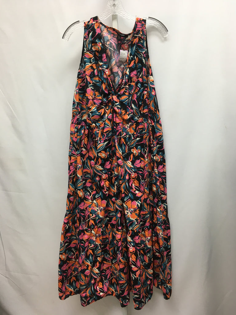 French Connection Size XL Black Floral Maxi Dress – Best Friends Consignment