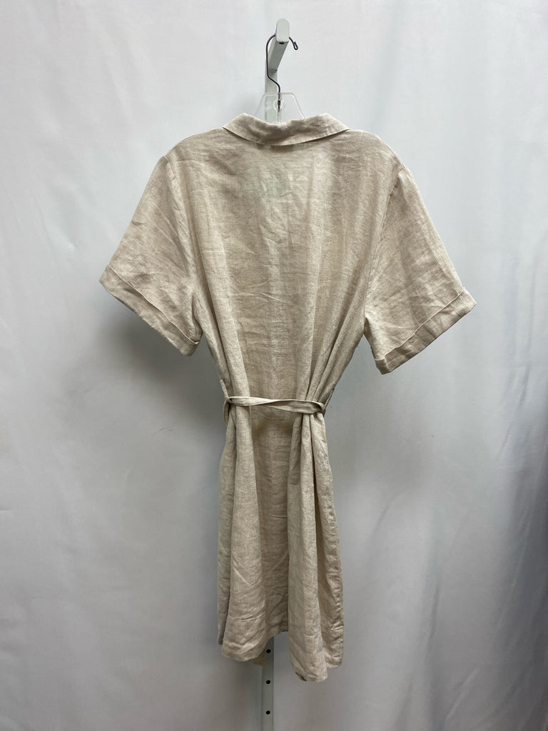 Size XL Taupe 3/4 Sleeve Dress