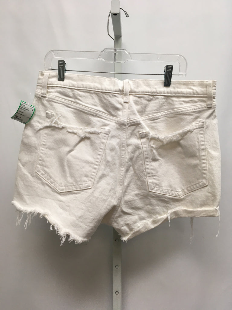 abercrombie & fitch White Denim Junior Shorts