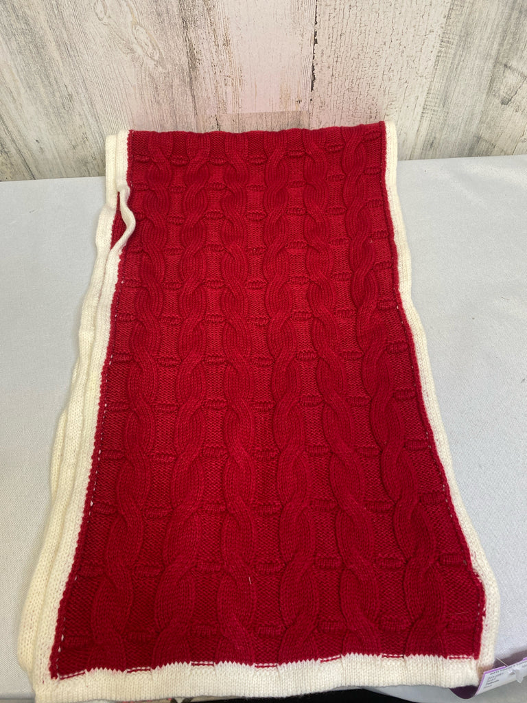 Talbots Red Scarf