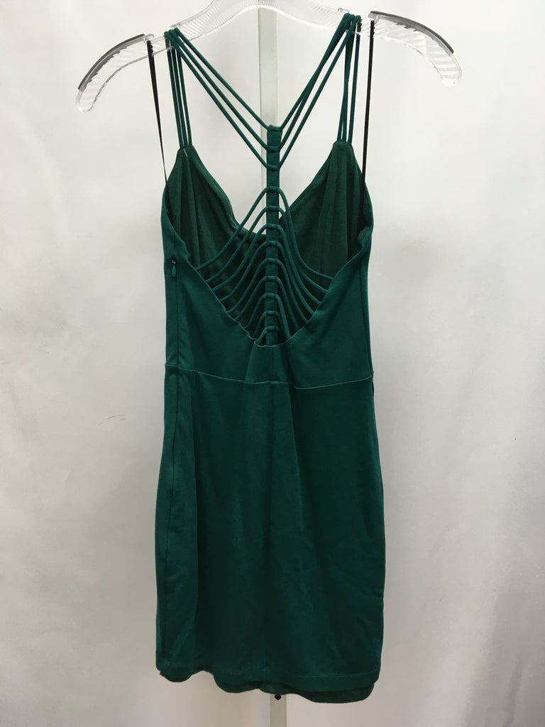 Size 4 H&M Green Sleeveless Dress