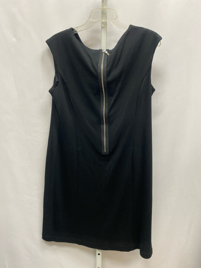 Size Chico's 2 (Large) Chico's Black Sleeveless Dress