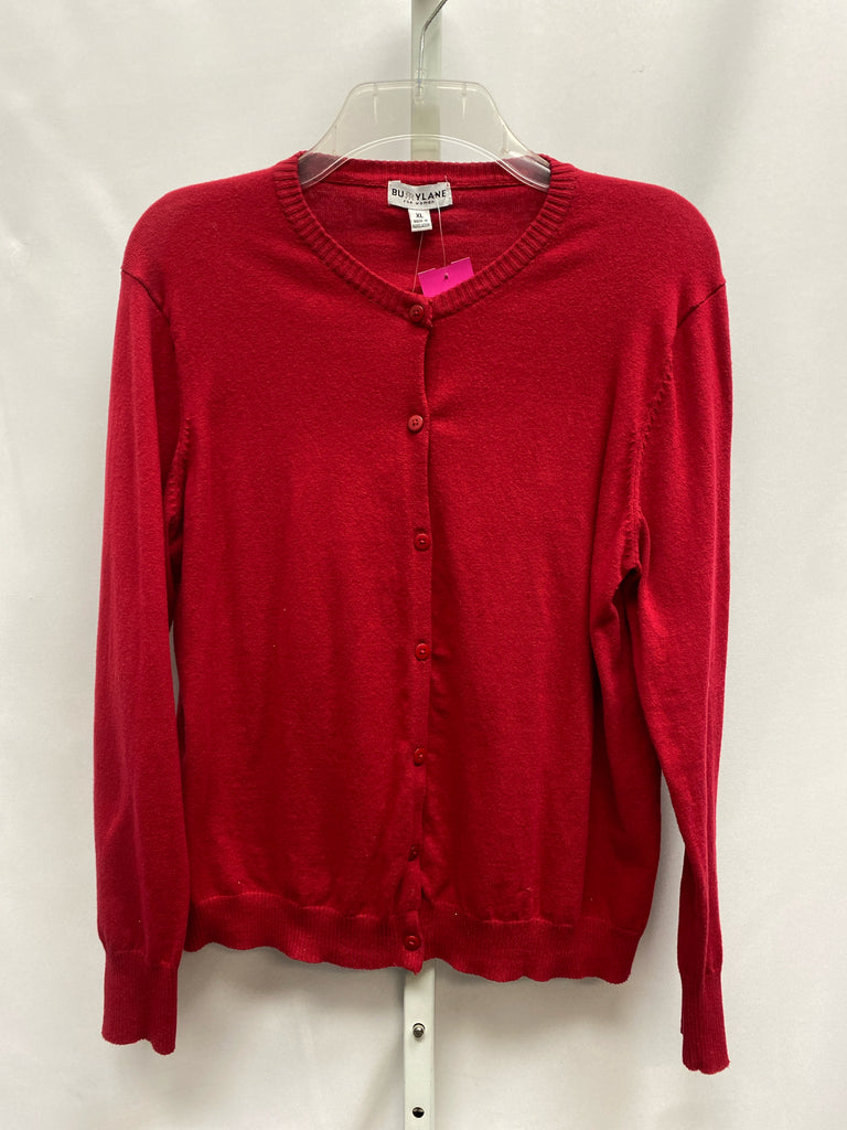 Burry Lane Size XL Red Cardigan