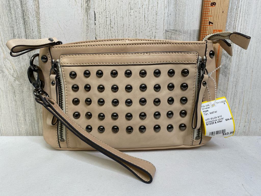 Hype Tan Wristlet