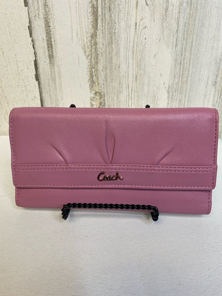 Coach Lavender Designer Wallet