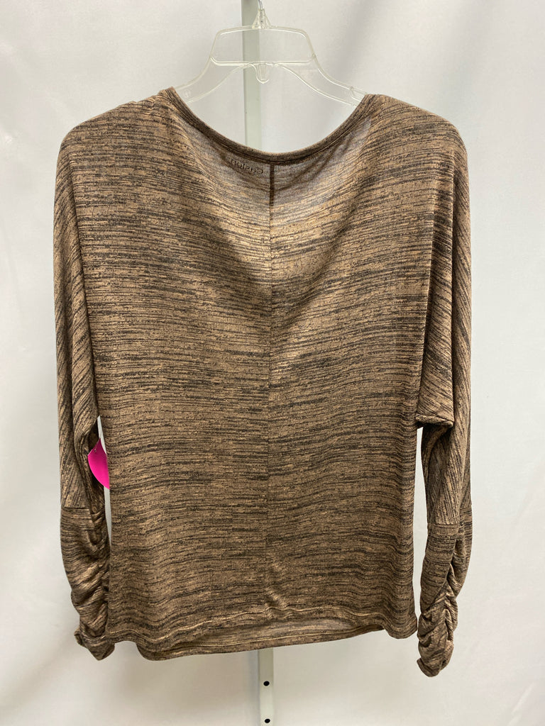 Caslon Size XL Gray Heather Long Sleeve Top