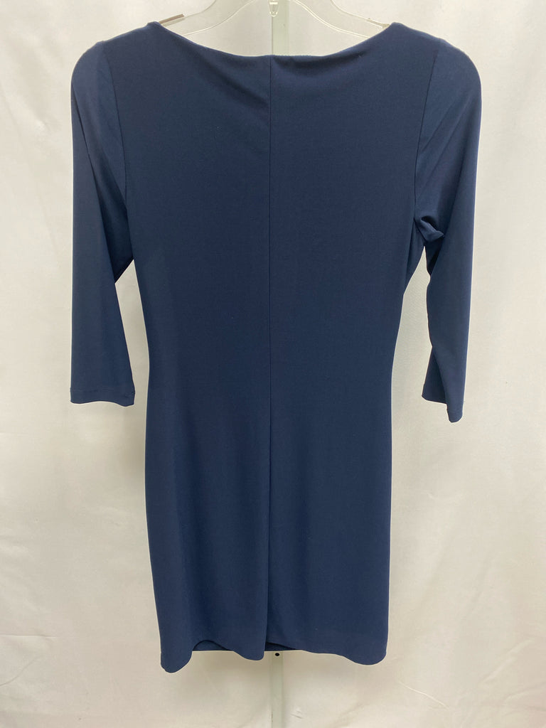 Size 10 lauren Navy 3/4 Sleeve Dress