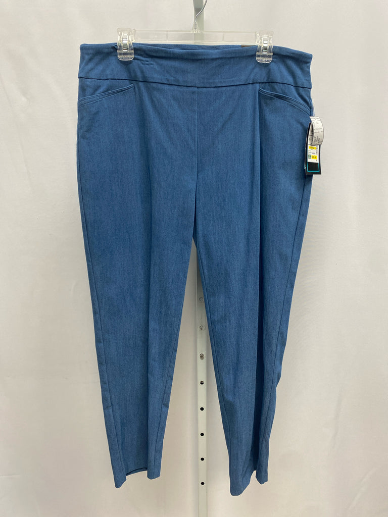 Attyre Size 16 Blue Pants