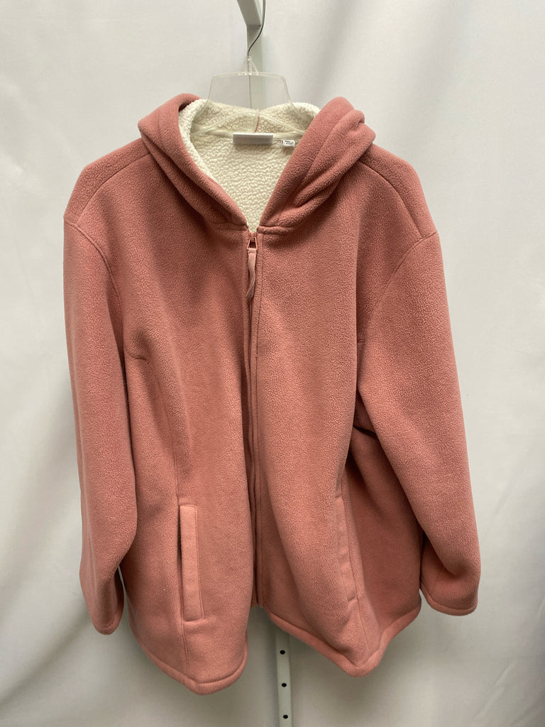 Size 3X Pink D & Co. Jacket/Outerwear