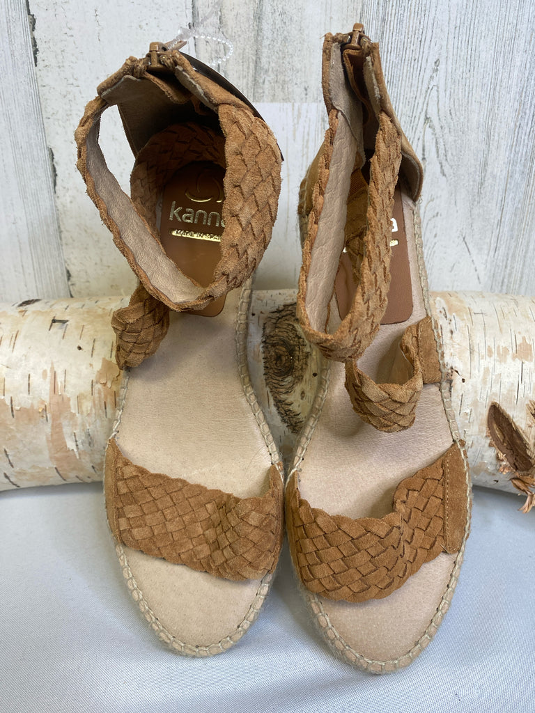 Kanna Size 10 Tan Wedge