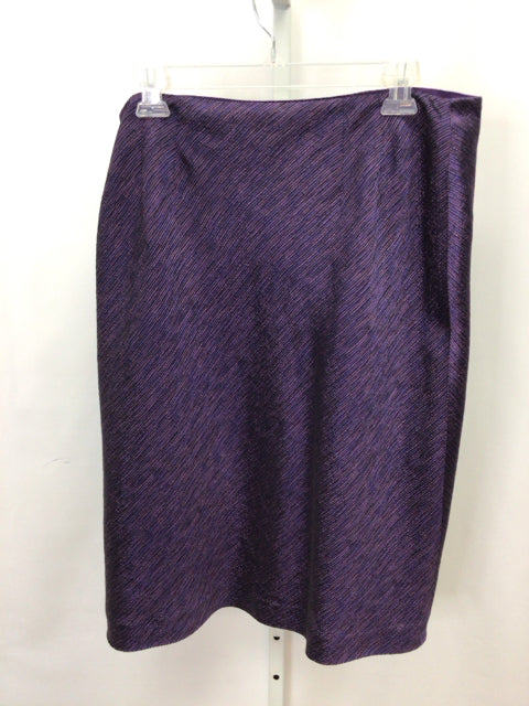 Size 14 Dana Buchman Purple Skirt