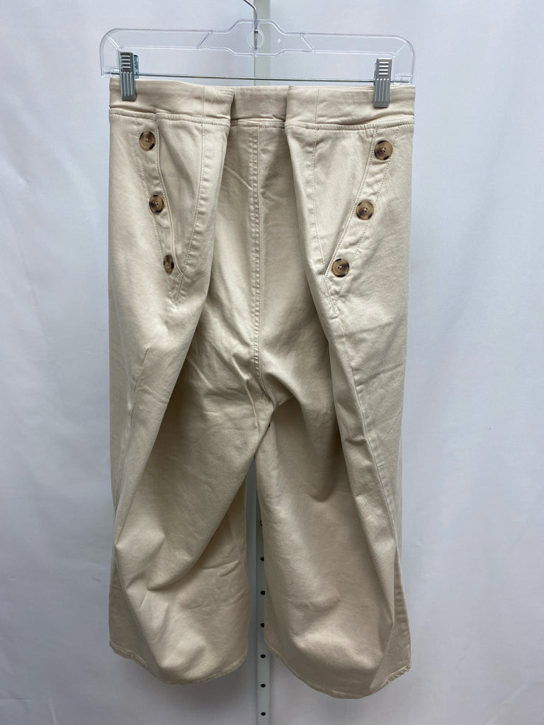 belle Size 30 Tan Crop/Capri