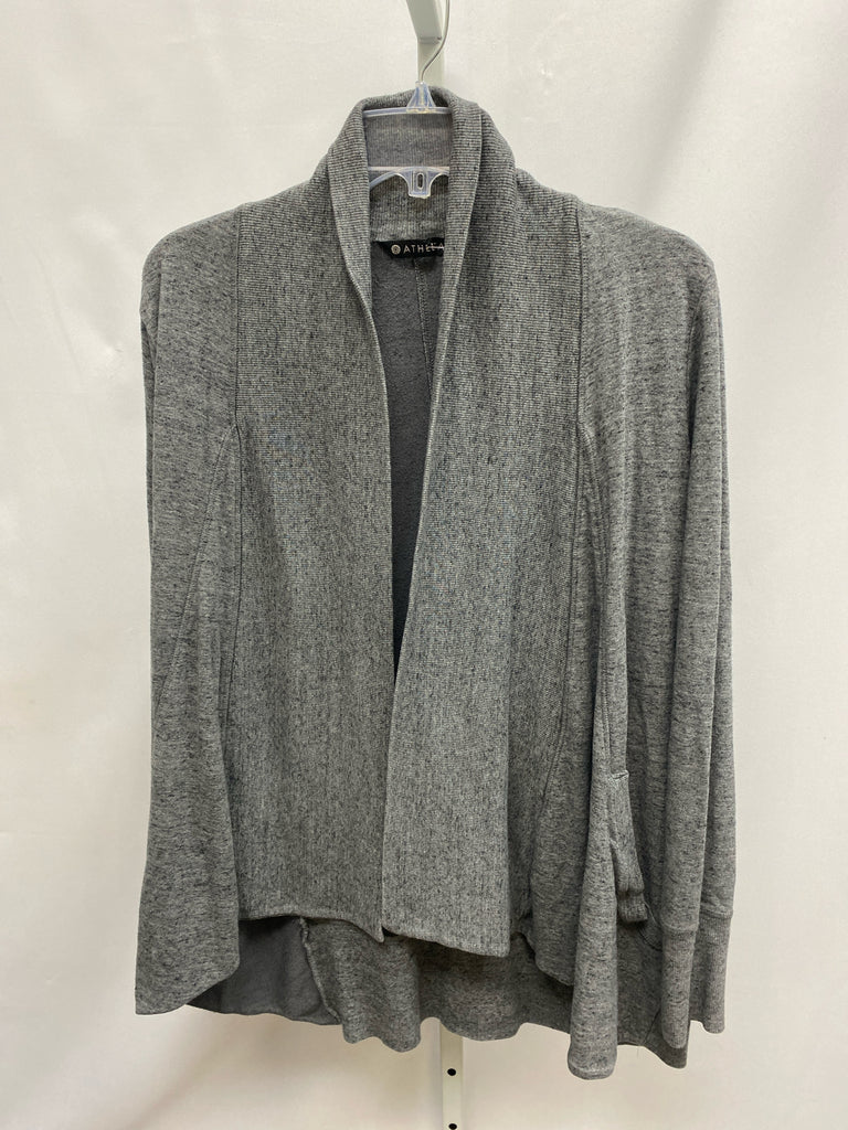 Athleta Size Medium Gray Cardigan