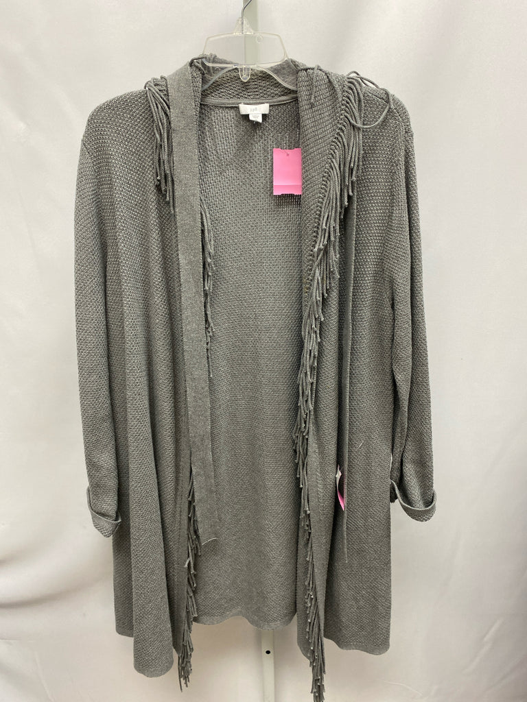 J.Jill Size Small Gray Cardigan