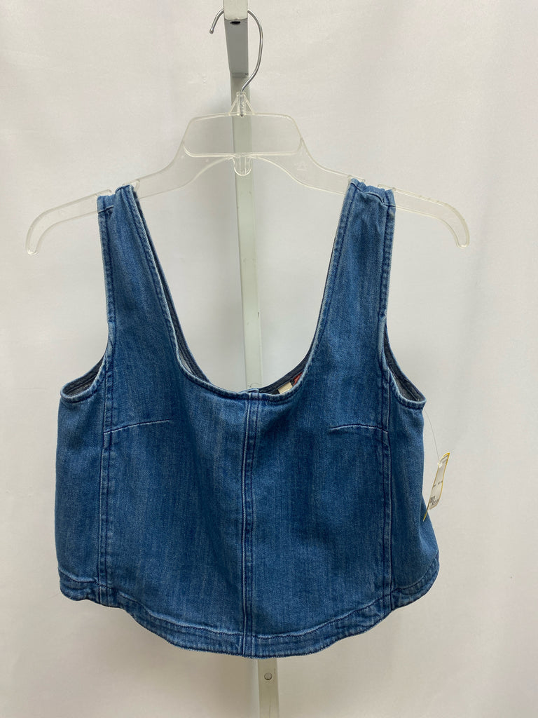 Pilcro Size 0 Denim Sleeveless Top