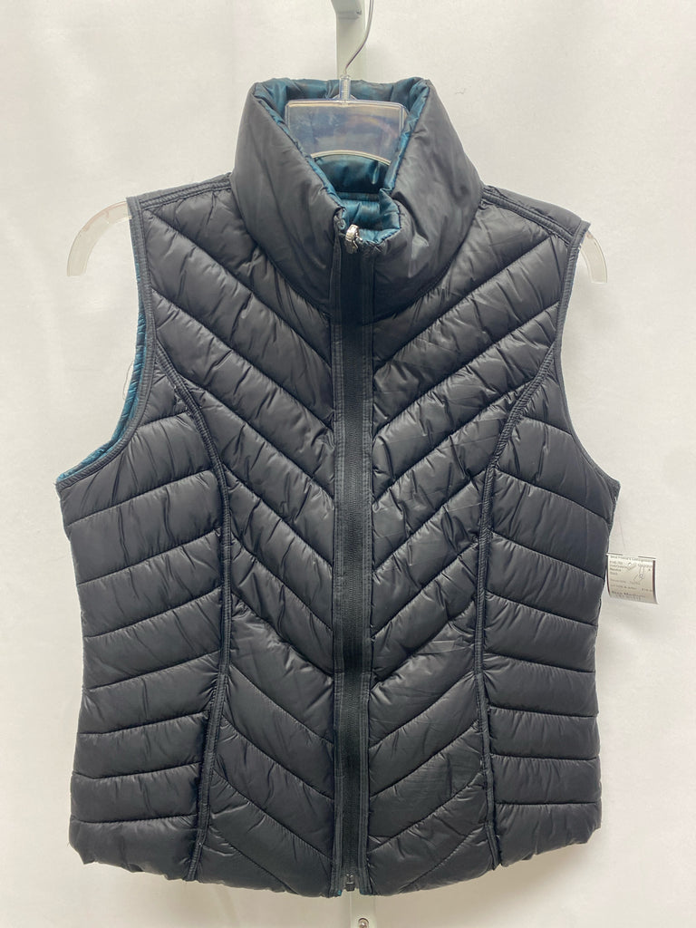 Nautica Size Medium Black Vest/Outerwear