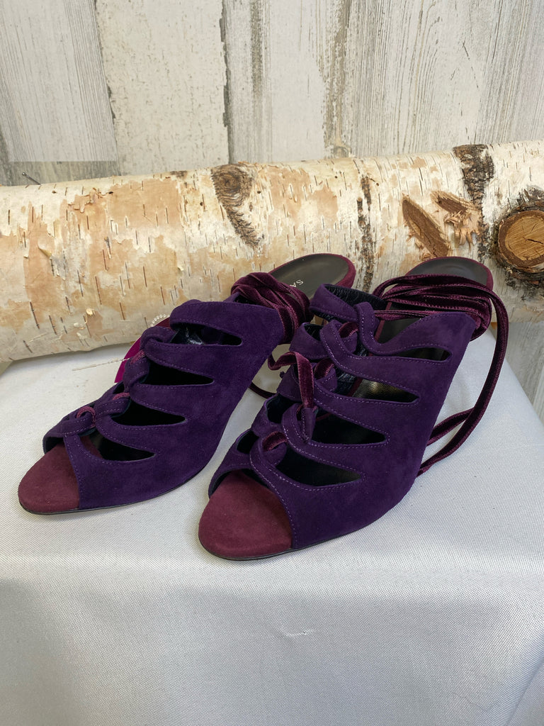 Sarah Flint Size 38.5 (8) Purple Heels