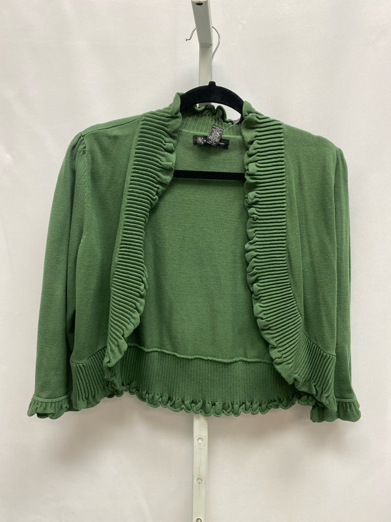 Inc Size XL Army Green Shrug