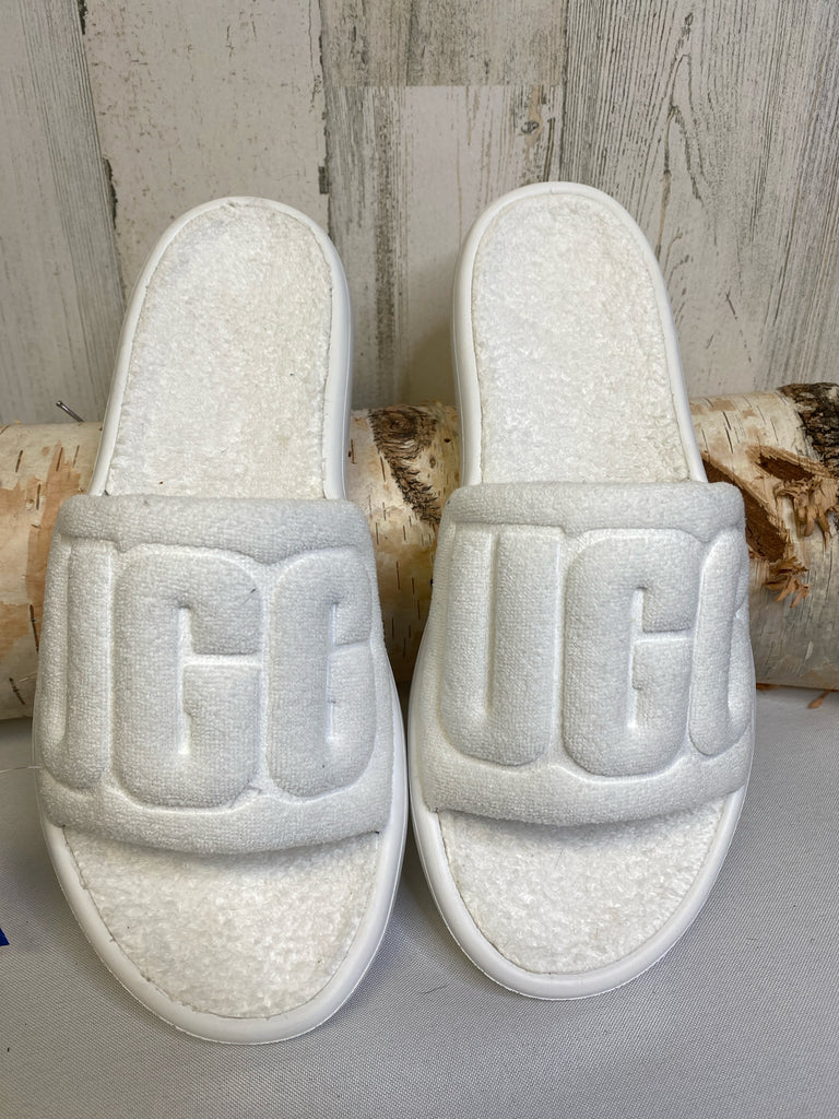 Ugg Size 10 White Sandals