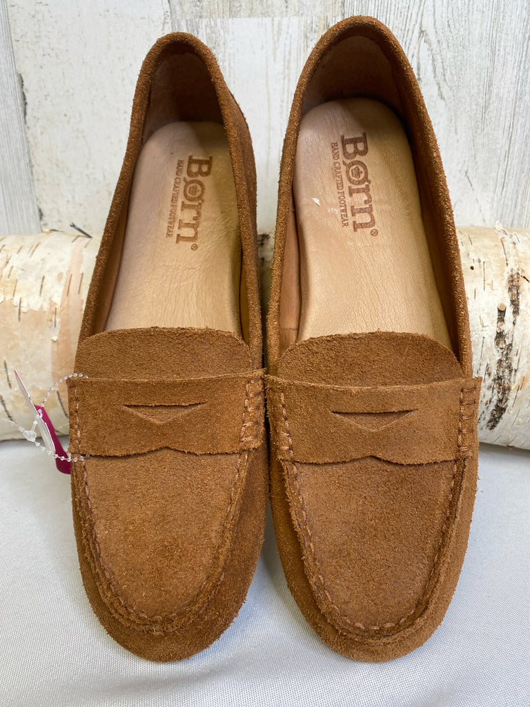 Born Size 7.5 Brown Loafers