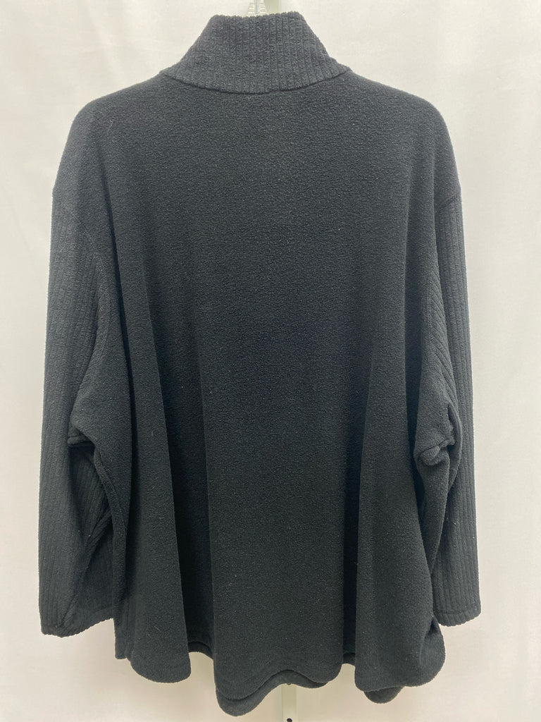 Avenue Size 30/32 Black Long Sleeve Top