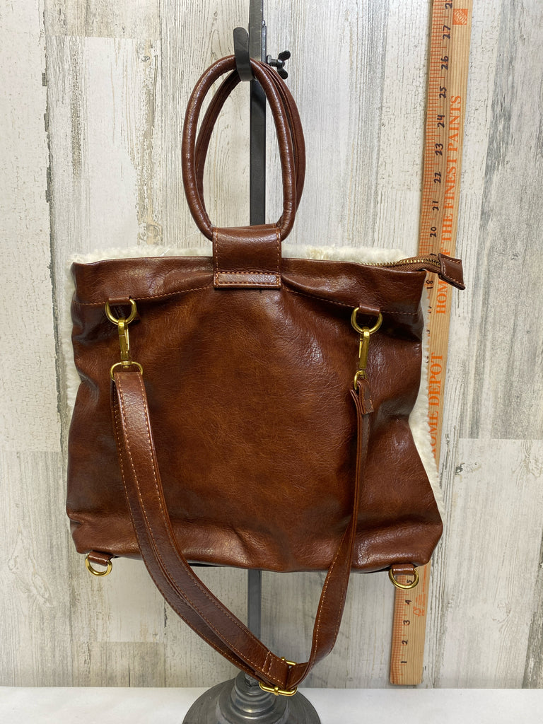 Anthropologie Brown Crossbody
